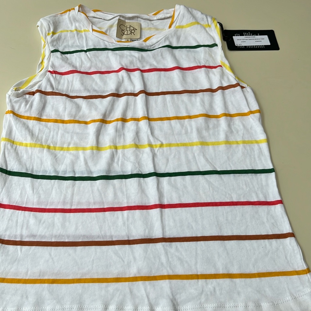 Gauzy Cotton Twisted Muscle Tank